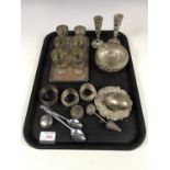 A quantity of Anglo Indian and commemorative electroplate wares