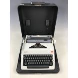 An Olympia portable typewriter