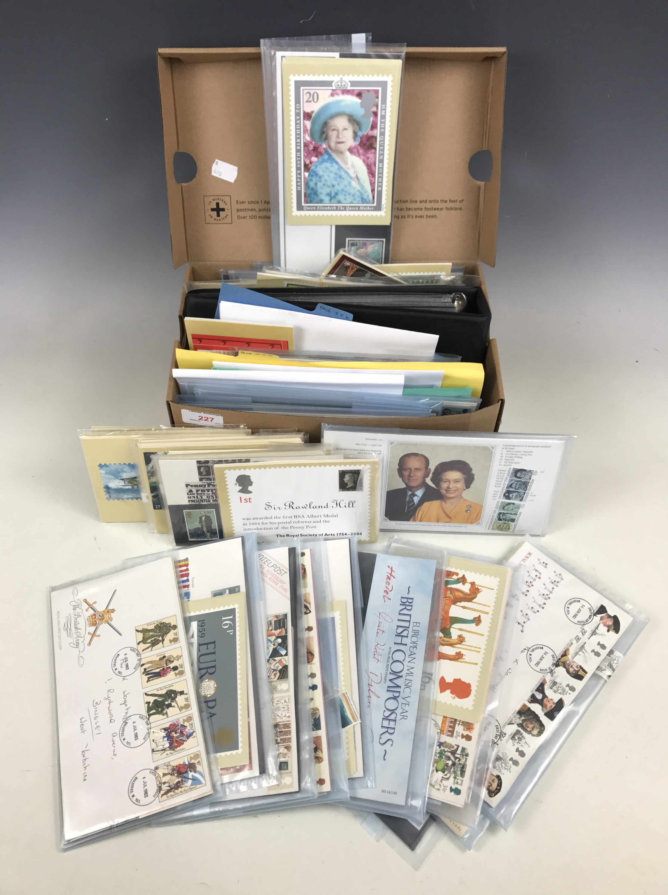 A quantity of First Day Covers and stamp-cards etc