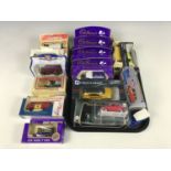 A quantity of boxed die-cast model vehicles