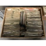 A large quantity of single records