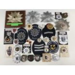 A large quantity of German police badges