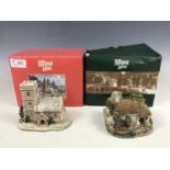 Two boxed Lilliput Lane figurines, comprising St Joseph's Church and Over the Sea to Skye