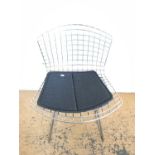 A Knoll International standard chair designed by Harry Bertoia