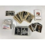 A quantity of vintage German and British tea and cigarette cards
