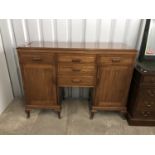 A 1930s - 1940s African mahogany sideboard