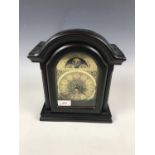 A contemporary mantel clock with quartz movement