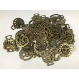 A quantity of horse brasses