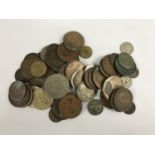 Sundry GB and world, coins and tokens, 18th - 20th Century, including a Robson & Co, Gatesehead,