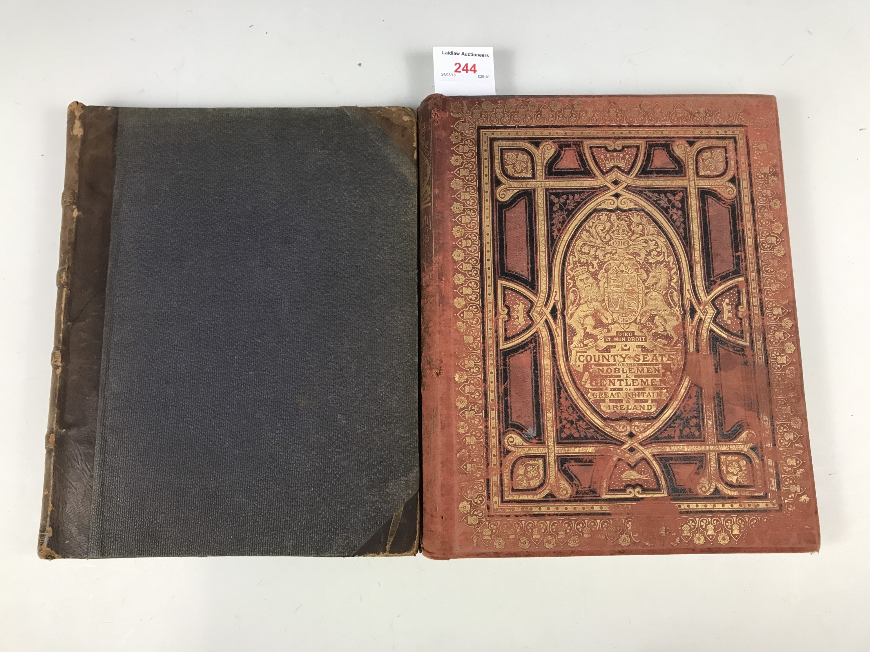 A late 19th Century volume A Series of Picturesque Views of Seats of Noblemen and Gentlemen of Great
