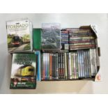 A large quantity of DVD's on British Rail / steam locomotives