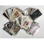 A quantity of early 20th Century postcards, including British views, and humorous cards etc