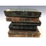 Six 19th Century books relating to the works of Robert Burns