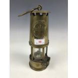 An Eccles miner's lamp