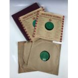 A cased set of "Songs of Wild Birds" gramophone records