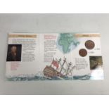A Royal Mint 1808 Copper Cash coin set recovered from the wreck of the Admiral Gardner