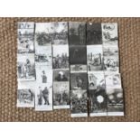 A quantity of Bruce Bairnsfather's Old Bill "Fragments from France" postcards (24)