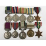 An extensive pre-War to Korea campaign service medal group, that of 803683 Pte / Cpl J Sloan, Argyll