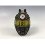 An inert post-War No 36 (Mills) grenade