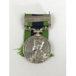 A George V India General Service medal with Afghanistan NWF 1919 clasp to 905632 Gnr R Rumsey, RA