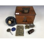 A 1920's Efescaphone crystal radio set