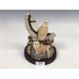 A boxed Border Fine Arts society figurine Silent Sanctuary