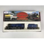 [Model Railway] A boxed Hornby model railways 'oo' gauge 'King George V' locomotive and tender