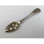 A Georgian Thomas Wheatley of Carlisle, Newcastle-assayed silver preserve spoon