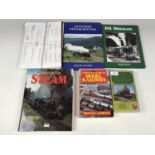 A quantity of books including Complete Guide to Model Railways, BR Steam and A Passion for Steam