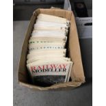 A quantity of late 1960s - early 1970s 'Railway Modeller' magazines