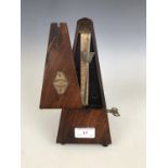 A vintage Maelzel metronome