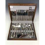 A late 20th century Arthur Price canteen of electroplate cutlery