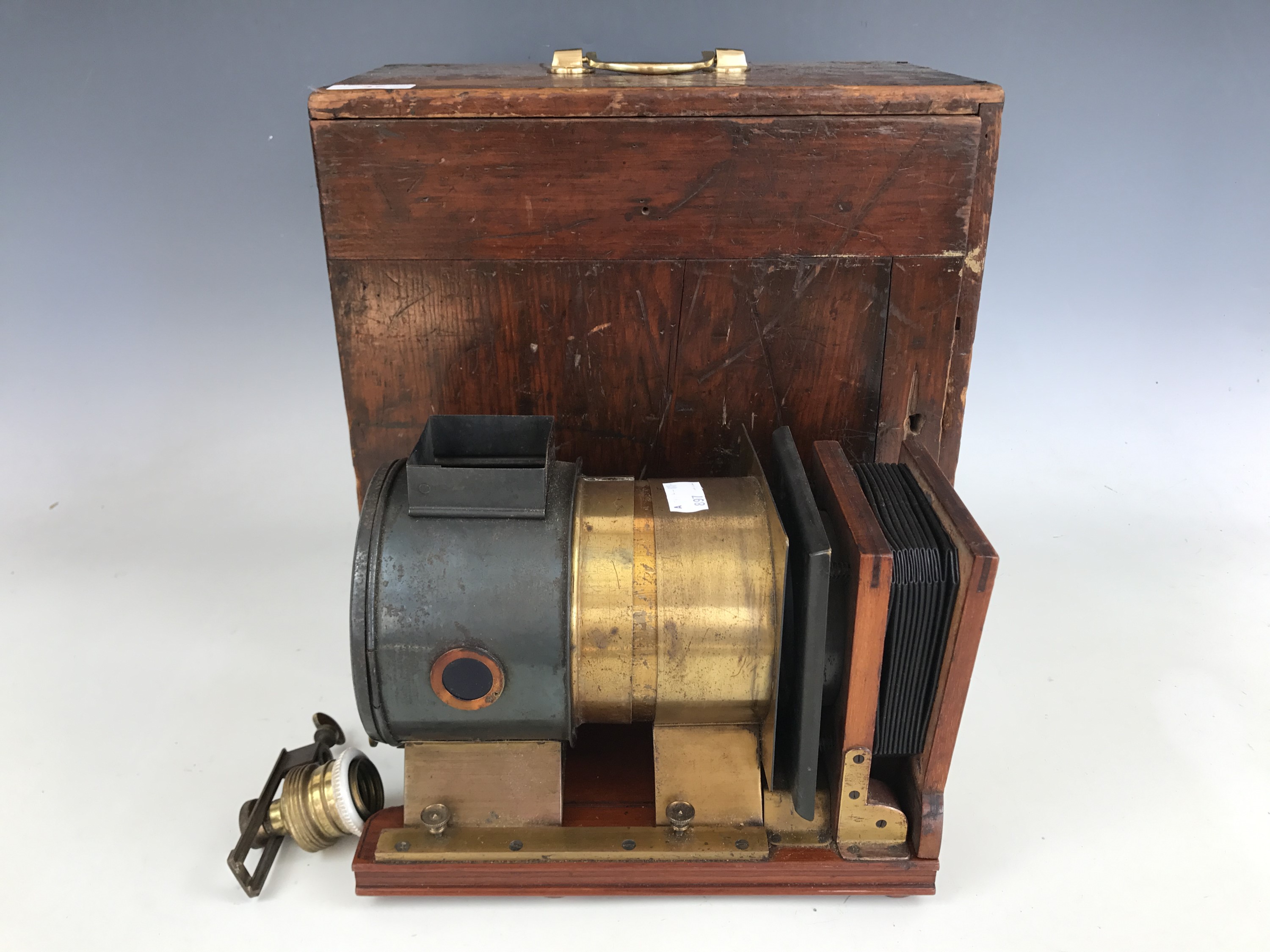 A Victorian magic lantern