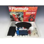 A Formula 500 battery operated racing set