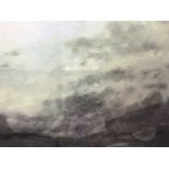 A Malcolm Wilson RIBA limited edition print entitled 'Sky over Allonby'