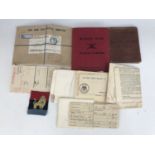 A group of ephemera pertaining to the post-War military service of 22788248 John Maxwell, Royal