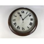 A Victorian office dial clock