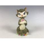 A Beswick David Hand's Animaland series "Felia" the cat figurine, 10 cm