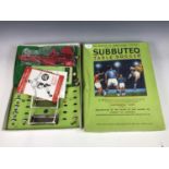 A vintage Subbuteo set