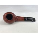 A plumb briar pipe