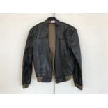 A 1940s / 1950s leather jacket