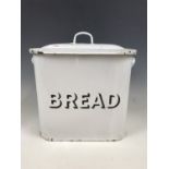 A 1930s / 1940s enamel bread bin