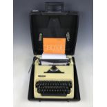 An Adler Gabrielle 25 portable typewriter