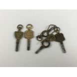 Vintage watch keys