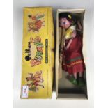 A boxed Pelham Gypsy puppet