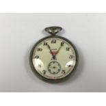 A Soviet-made Regus railway pocket watch