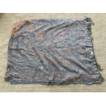 A Jamawar paisley pattern wool shawl, 235 x 325 cm