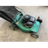 A Qualcast 46SP Briggs and Stratton 450 series 148cc petrol lawnmower