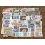 A large quantity of Imperial, Soviet and Federation Russian bank notes