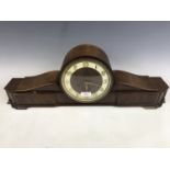 An early 20th Century mahogany-cased mantel clock